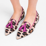 Blasa | Mocassins Rose et Doré