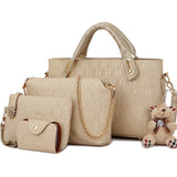 Quatre pièces ensemble de sac à main