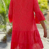 Robe ample évidée