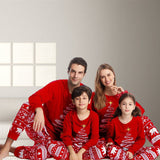 Pyjama familial de Noël à imprimé sapin de Noël