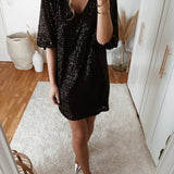 Robe de fête à col