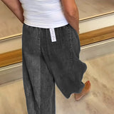 Jean Décontracté À Taille Élastique