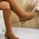 Bottes Hautes À La Mode Pour Femmes