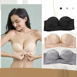 Soutien-gorge sans bretelles avec boucle sur le devant