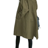 Sanne | Trench-coat Femme Coupe-Vent et Imperméable