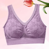 Soutien-Gorge Gainant En Coton Pur Confortable Et Sans Boutons
