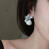 Annick | Boucles d'oreilles avec perle