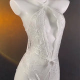 Lingerie Dentelle Sans Dos Une Pièce