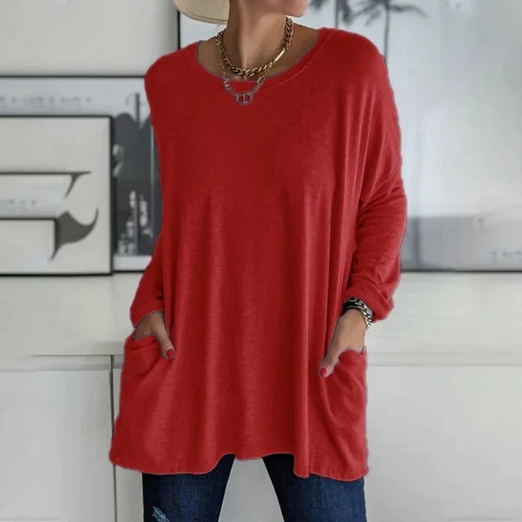 Thais | Tunique oversize à poches pour femme