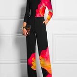 T-shirt skinny à col montant