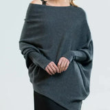 Amaris | Pull oversize à col convertible pour femme