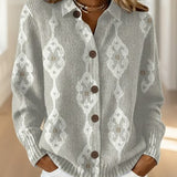 Gilet Col Polo Simple Rangée