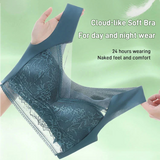 👙 Super Confortable Et Doux Soutien-Gorge Dentelle Pour Femmes Sans Armature