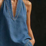 Set Mode Col Halter Jean