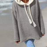 Pull Avec Jeune, Capuche Et Bloc De Couleur Caractéristiques