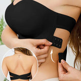 Soutien-Gorge Sans Bretelles Et Sans Armatures Avec Fermeture Latérale Croisée