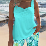Tankini Style Marin Imprimé