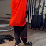 Set Bloomers Amples Casual Color-Blocking