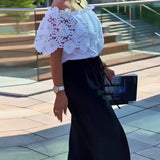 Blouse Dentelle Design Mode