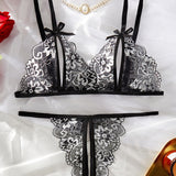 Lingerie Fine et Transparente en Dentelle