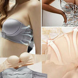 Soutien-gorge sans bretelles avec boucle sur le devant