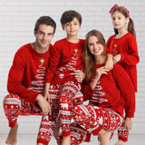 Pyjama familial de Noël à imprimé sapin de Noël