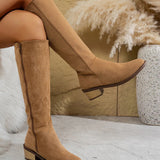 Bottes Hautes À La Mode Pour Femmes