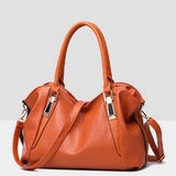 Le sac à main en cuir souple de grande capacité pour femmes