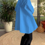 Haut de couleur unie style de déplacement