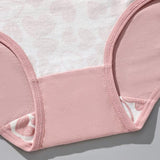 Culotte Femme Mignon Amour Imprimé Doux Respirant
