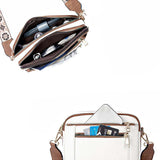 Sac bandoulière zippé multifonctionnel
