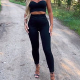 Leggings De Yoga Taille Haute