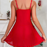Ensemble Lingerie Jarretelle Dentelle Sexy