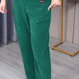 Pantalons Skinny Extensibles Unis