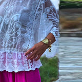 Blouse Unie Tendance