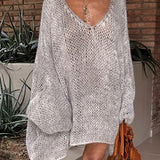Pull Col V Loose Slouchy