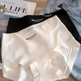 Slips langstapelige Baumwolle hohe Taille