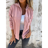 Amara | Veste à capuche zippée à manches longues pour femme