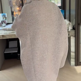 Pull Col Montant Demi-Zip Ample
