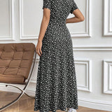 Robe Sexy Élégante Imprimée