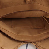 Sac fourre-tout en paille pour femme