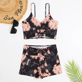 Nalani | Ensemble de bikini à imprimé floral pour femme