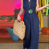Robe longue slim élégante sans manches