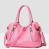 Le sac à main en cuir souple de grande capacité pour femmes
