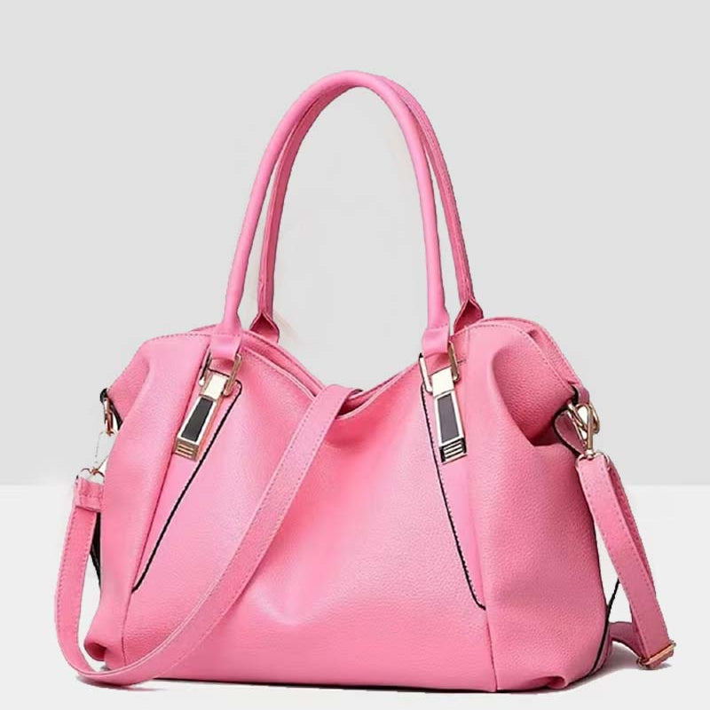 Le sac à main en cuir souple de grande capacité pour femmes