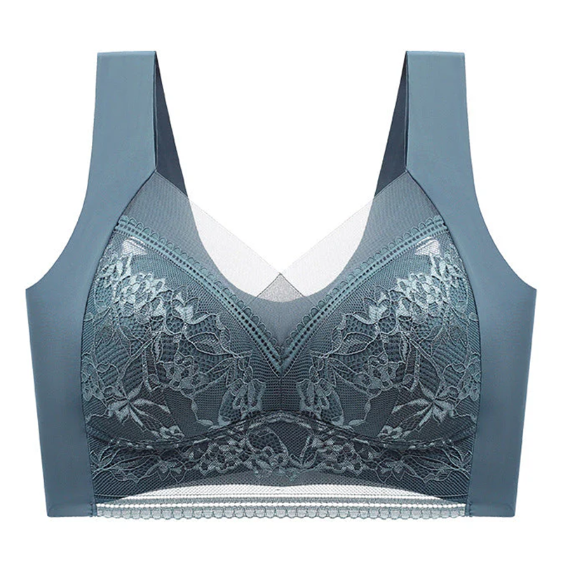 👙 Super Confortable Et Doux Soutien-Gorge Dentelle Pour Femmes Sans Armature