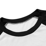 T-Shirt Décontracté à Manches Raglan
