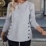 Pull À Enfiler Avec Boutons