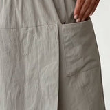 Shorts Décontracté Uni Design Poches