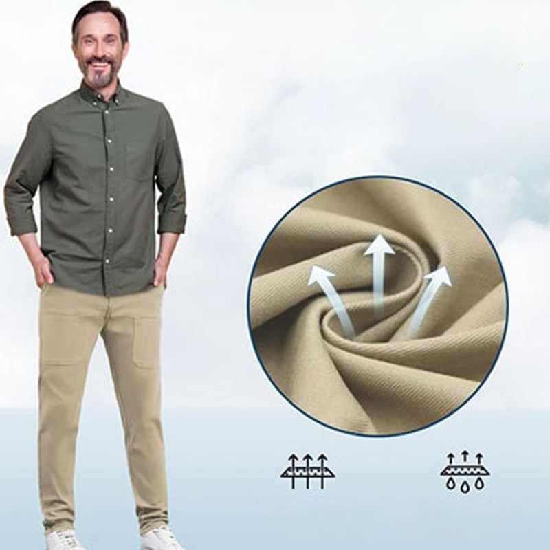 Multipants – Pantalon Cargo Extensible À Haute Élasticité, Multi-Poches Et Durable